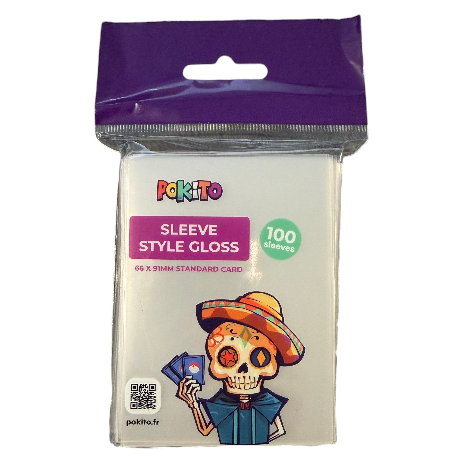 Sleeves x100 pour Cartes à Collectionner - Pokito